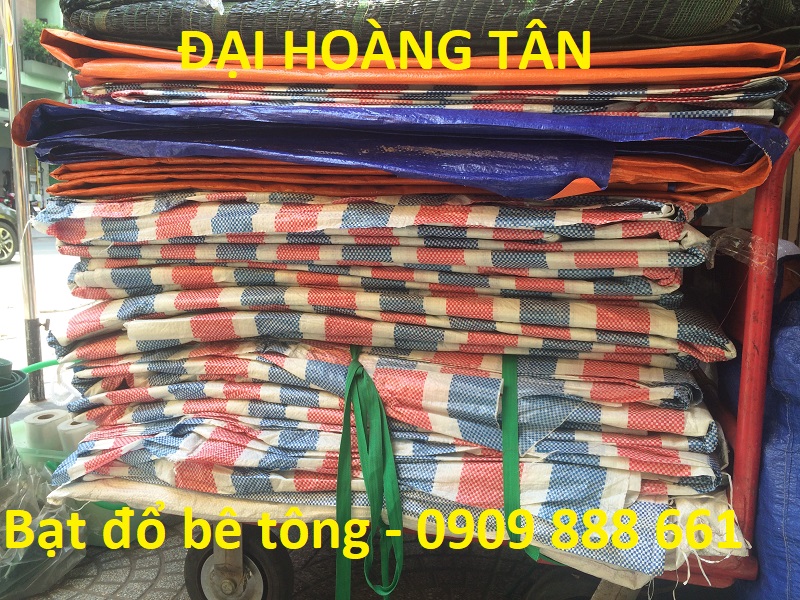 bạt đổ bê tông bạt đổ bê tông